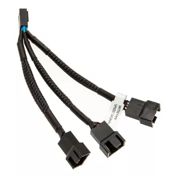 EK Water Blocks EK-kabel Y-splitter voor 3x 4-pins PWM-ventilator 10 cm