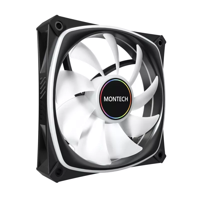 MONTECH AX120 PRO ZWART 120mm ARGB behuizingsventilator