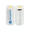 Oplaadbare batterij everActive EV16340 700mAh 3V met micro-USB-oplaadfunctie
