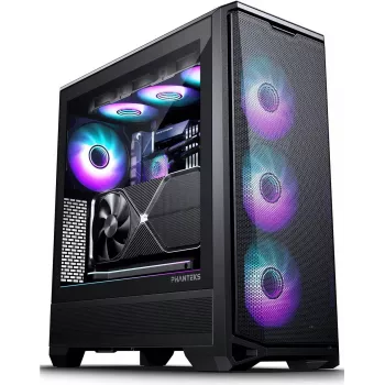 PHANTEKS Eclipse G400A Midi-Tower, gehard glas, D-RGB, zwart
