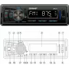 Auto FM-radio-ontvanger PRIME3 CRA21 BT bluetooth met FM-tuner en bluetooth-connectiviteit