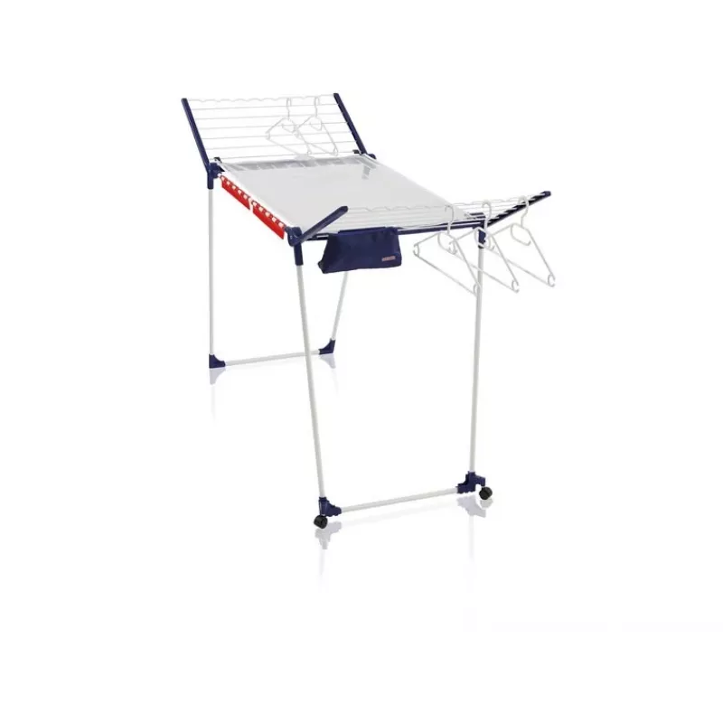 Staande wasdroger Leifheit Pegasus 200 — blauw/wit