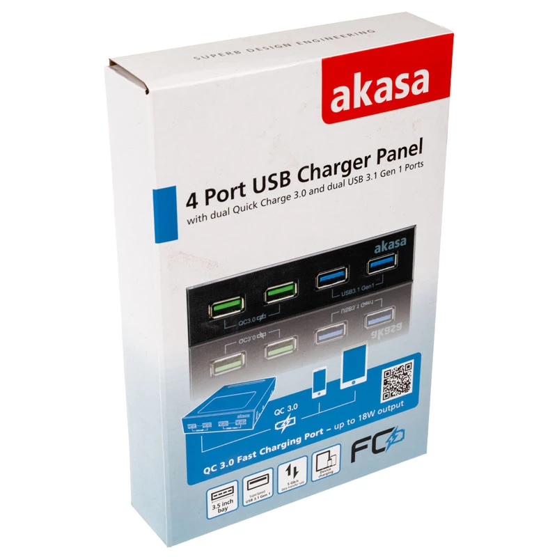 Frontpaneel Akasa AK-ICR-34 universeel