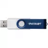 USB-flashdrive PATRIOT Xporter X550 128 GB, dual-interface USB-A en USB-C 3.2 Gen 1, blauw/wit