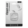 Gembird OWS-01-W Bluetooth open-ear TWS-oordopjes, wit