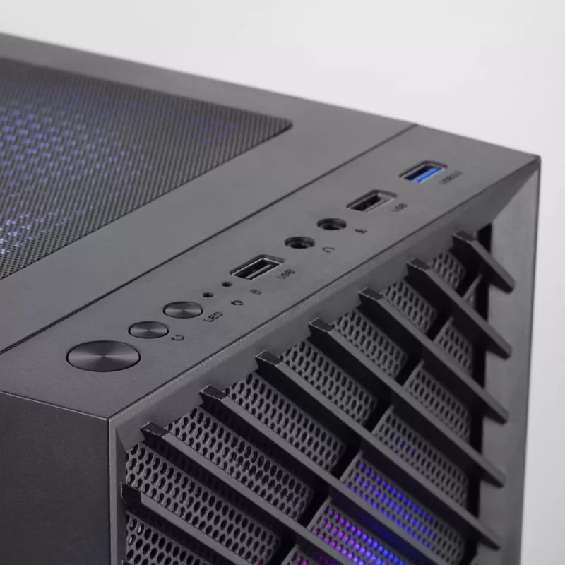 Tacens Mars MC-VORTEX mATX-behuizing, zwart, 3 x 120 mm FRGB-ventilatoren