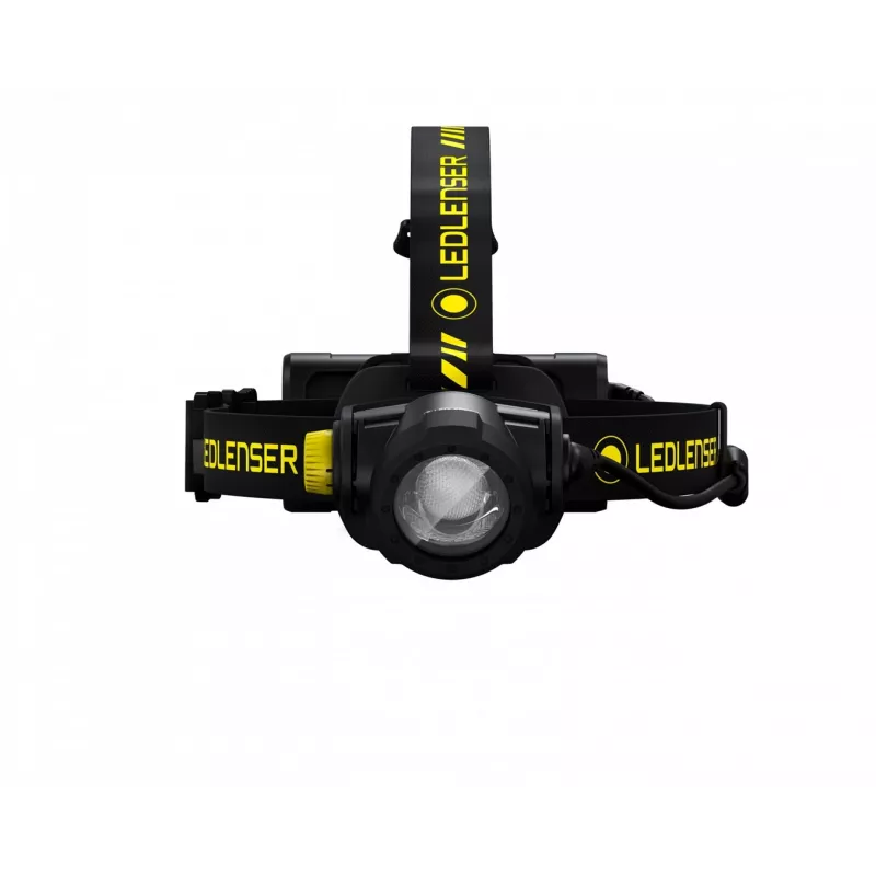 Hoofdlamp Led Lenser H15R Work zwart geel