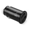 everActive CC-25C autolader, 2x USB 12 W, met USB-C-kabel
