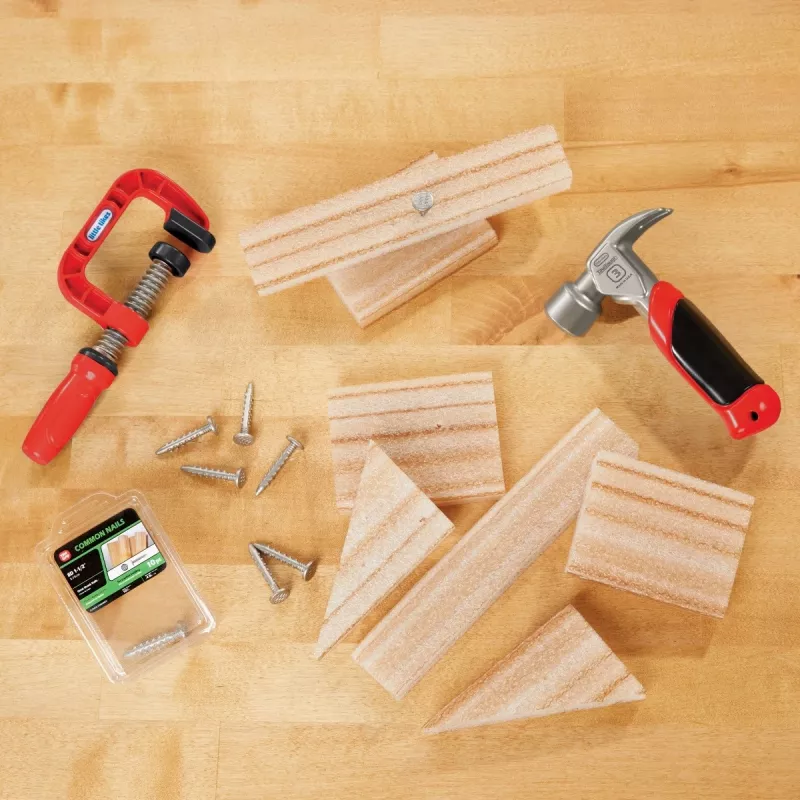 Creative Construction hamer- en spijkerset