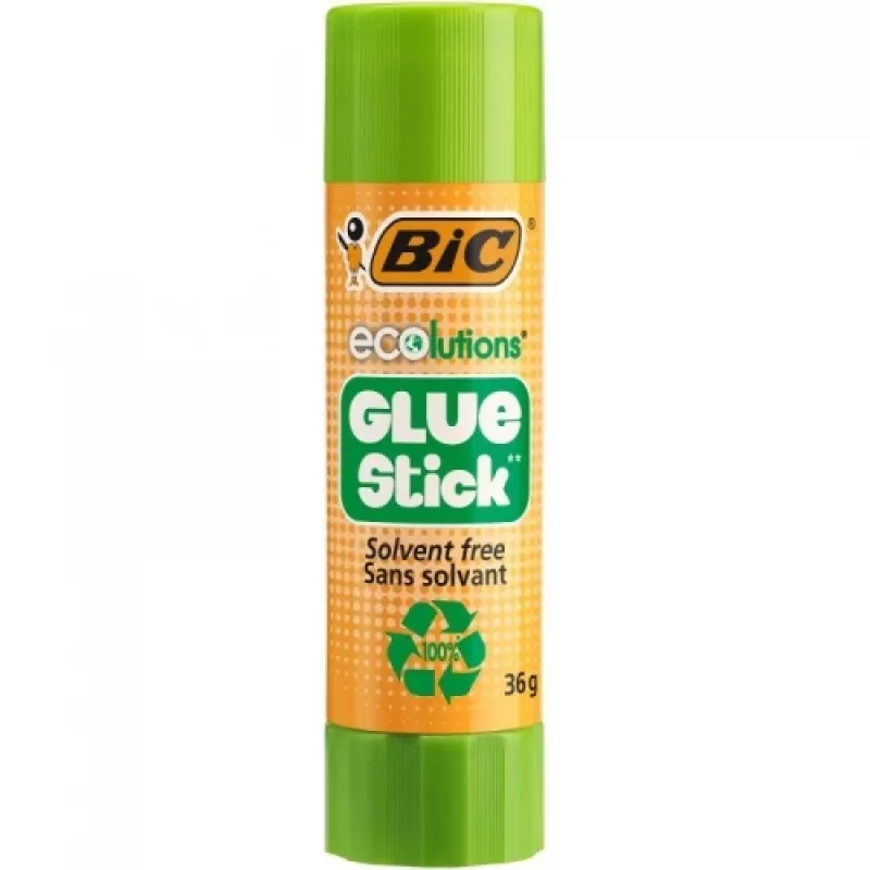 Lijmstift BIC ECO GLUSTIC 36 g — BIC merk-lijmstift 36 g