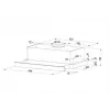 Telescoopkap MAAN Corona 2 G 60 315 m³/h, zwart