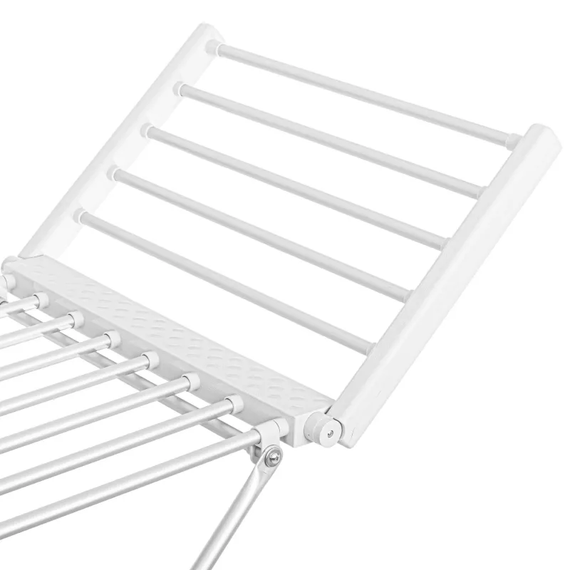 Opvouwbaar elektrisch wasrek Adler AD 7821 – zilver-wit, beschermingsgraad IP22