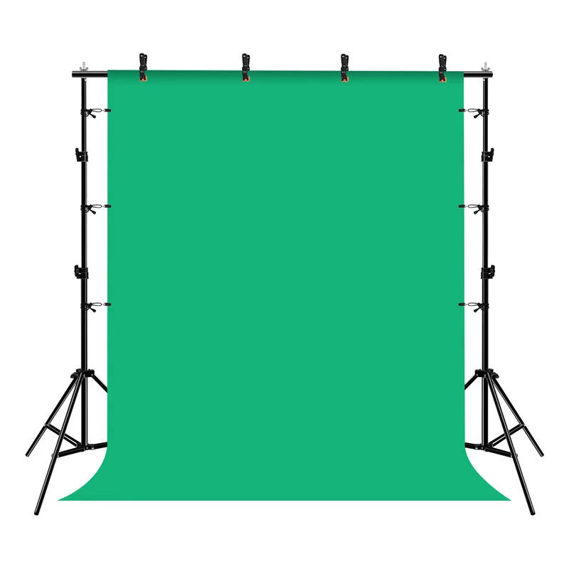 Achtergrondstatiefset Puluz PKT5204 2×2 m met 3 achtergronden – studio-achtergrondstatiefset