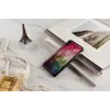 Beschermhoes iKins voor iPhone XS Max – waterbloemen-design, zwart