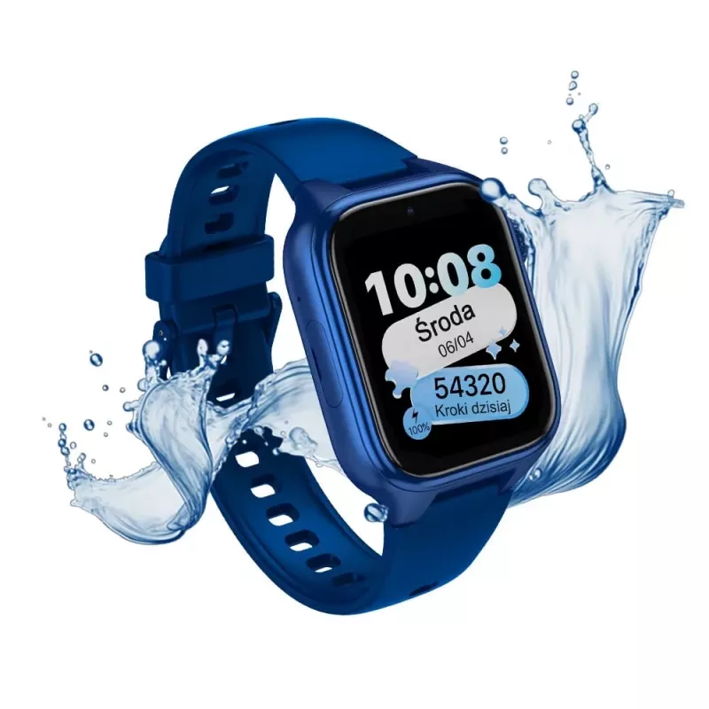 Smartwatch Stelio Junior 4G ST-SWJ101-NB – 4G-kinderhorloge, marineblauw