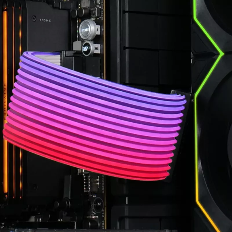 Lian Li Strimer Wireless G89.PW24-1W.00 24-pins RGB-moederbordkabel