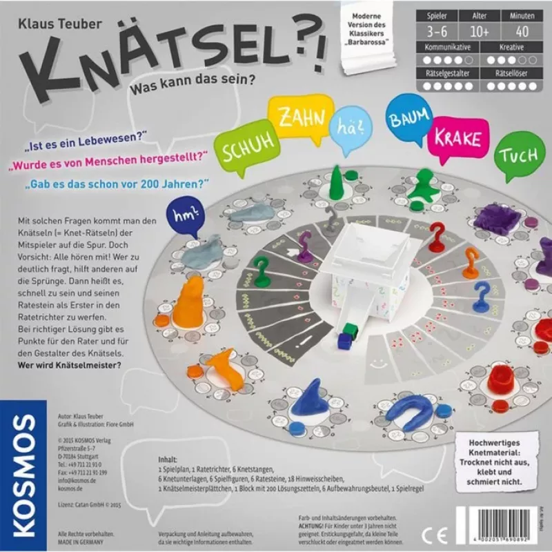 Kosmos 69089 bordspel Trivia