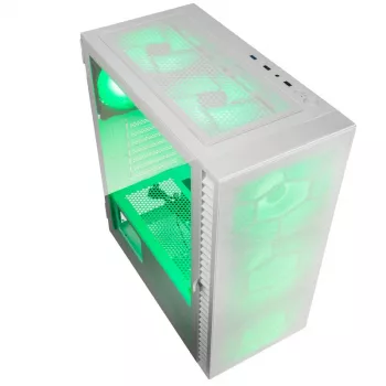 Kolink Observatory HF Mesh ARGB Midi-Tower - wit
