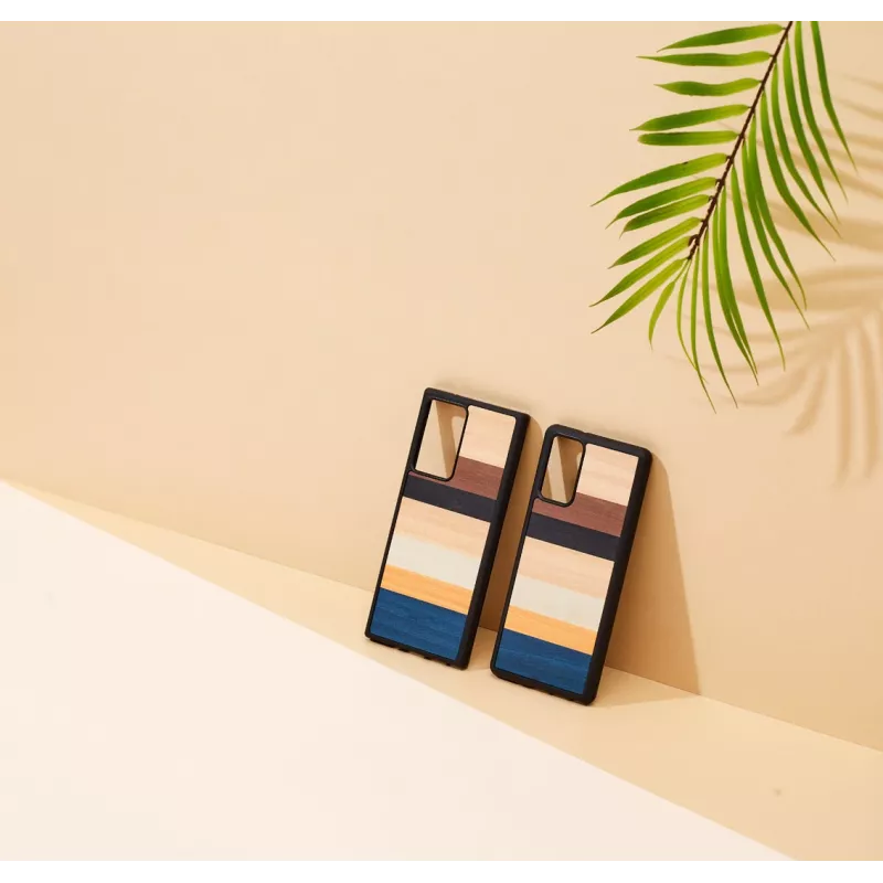 Telefoonhoes Man and Wood voor Samsung Galaxy Note 20 — zwart