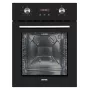 Elektrische inbouwoven MPM MPM-45-BO-23C, 50 L, 220–240 V, 2000 W, touch- & draaiknoppen, zwart