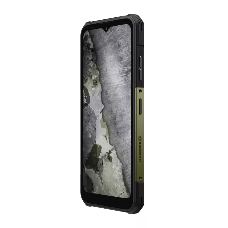 Robuuste smartphone MYPHONE Hammer Construction 2 5G Military Edition Dual SIM waterdicht