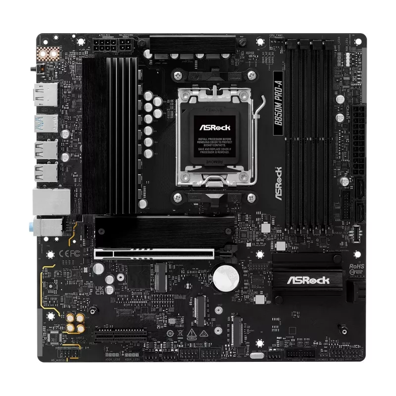 ASRock B850M Pro-A AM5 Micro-ATX moederbord