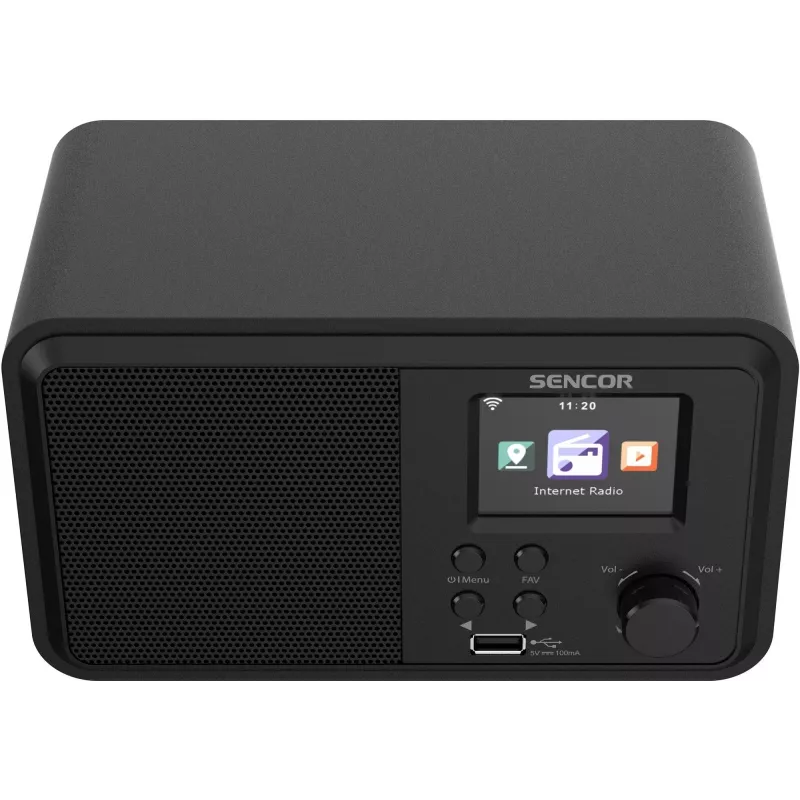 Tafelradio SENCOR SIR 5100WDB — 4 W, Wi-Fi, FM