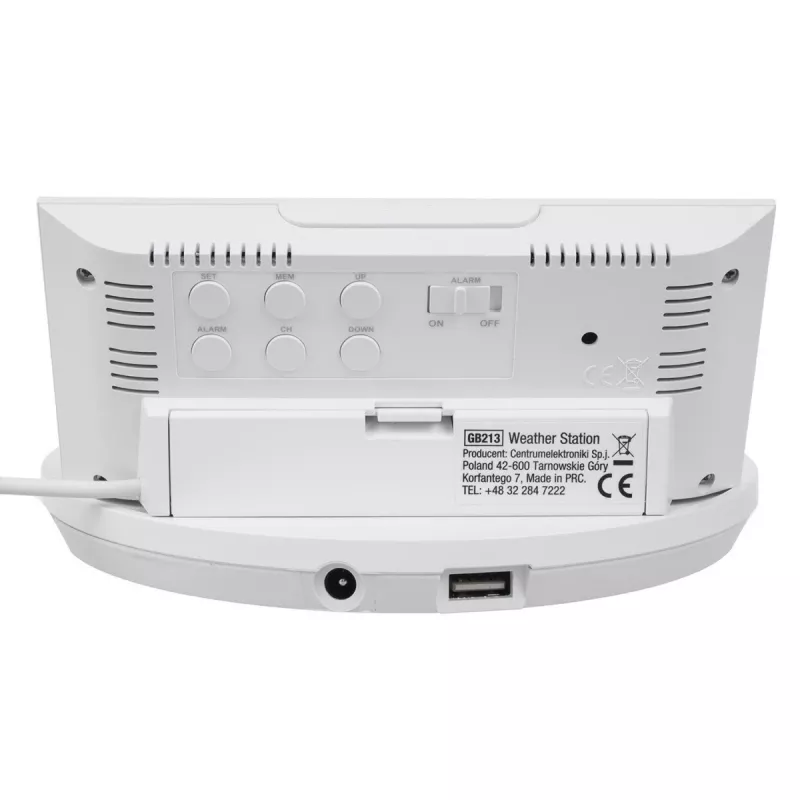 Draadloos weerstation met Qi GB213