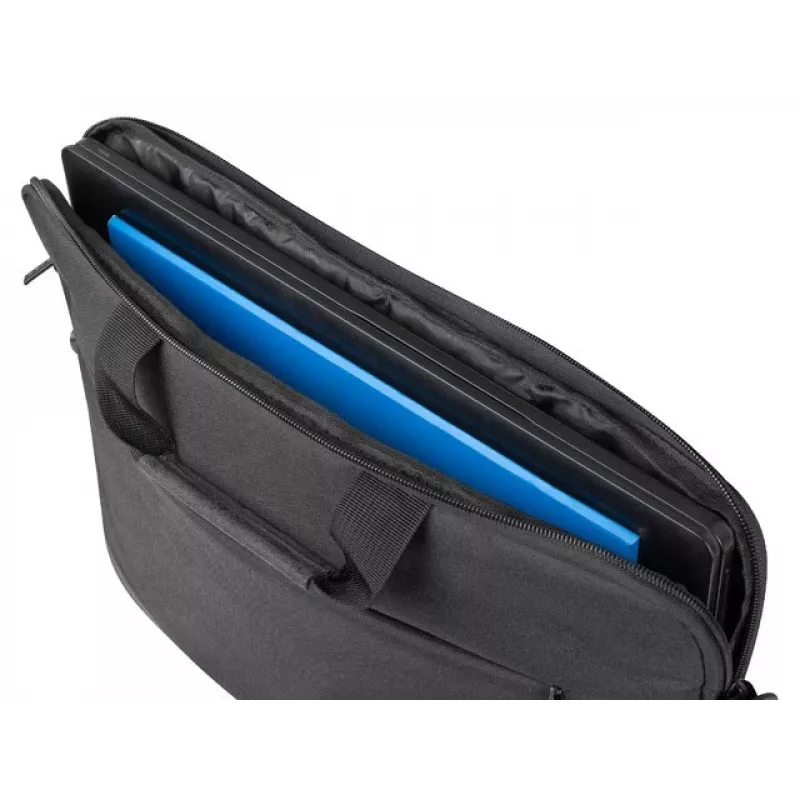 Aktetas NATEC Goa voor 39,6 cm (15,6 inch) laptops, polyester, 1 vak, schouderband, zwart