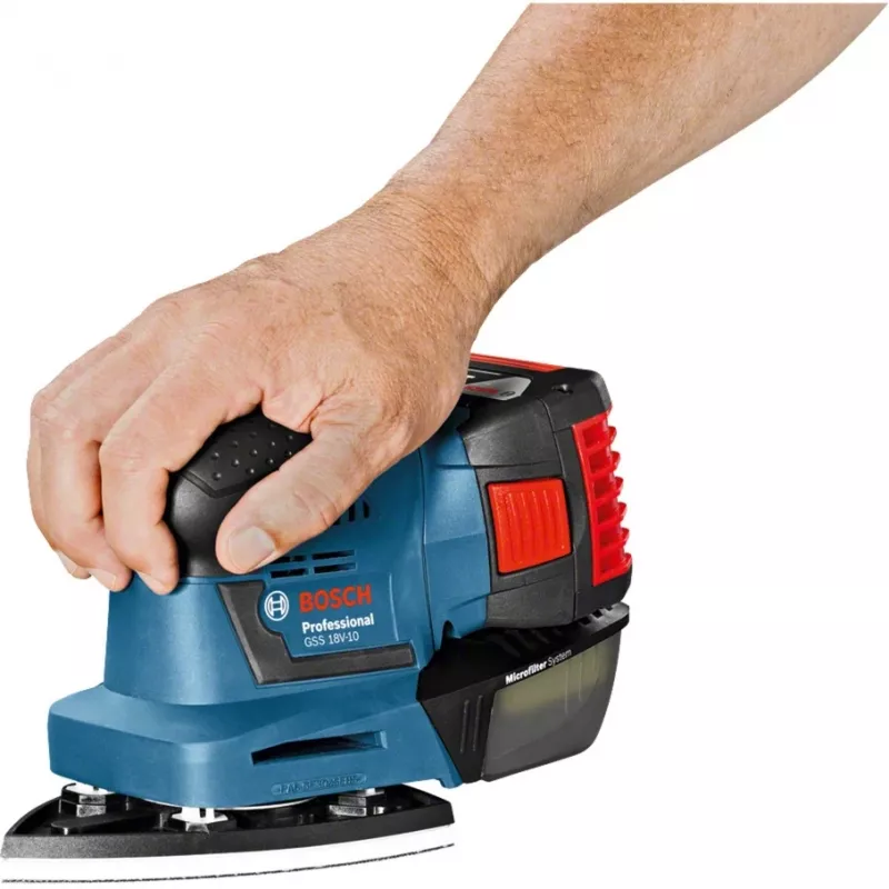 Bosch GSS 18V-10 Professional accu-excenterschuurmachine
