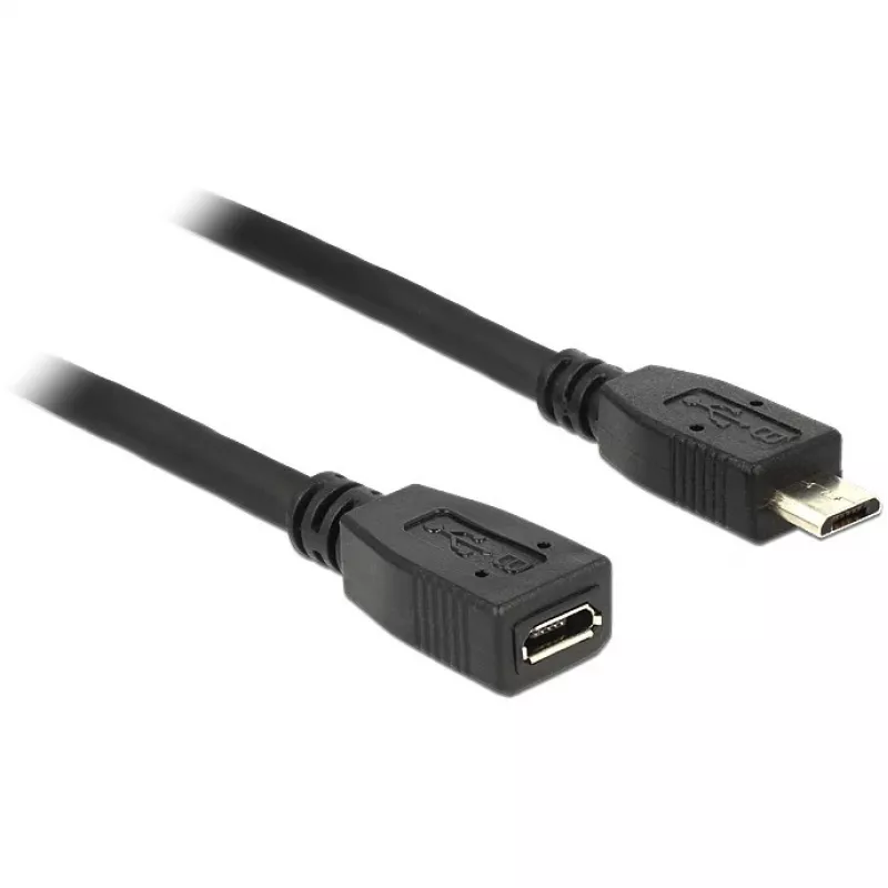 USB-kabel Micro-USB B DeLOCK 83567 0,5 m