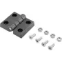 Basetech kunststof scharnier 62x50x10mm 62 mm 1 st. (BT-1697228)