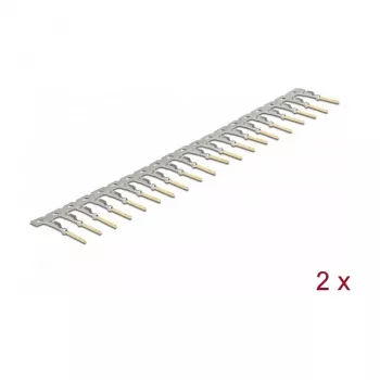 Crimpcontacten voor D-Sub HD mannelijk 40 stuks DeLOCK 66732