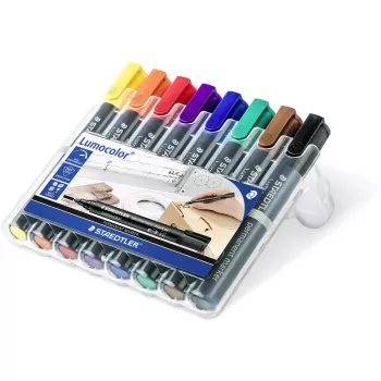 Permanentmarker Staedtler 352 WP8 meerkleurig 8 st.