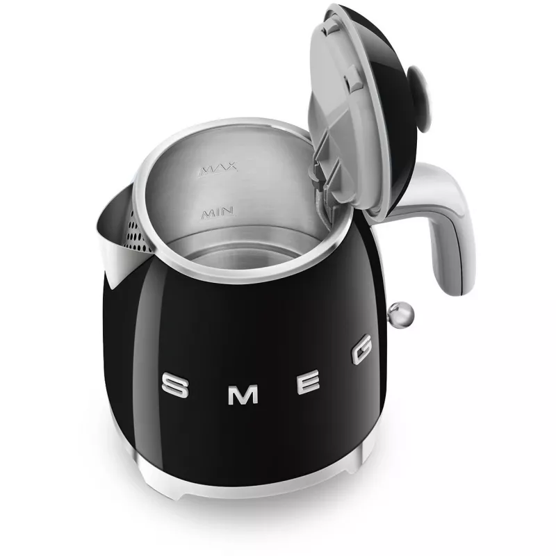 SMEG waterkoker (KLF05BLEU) mini 0,8L zwart