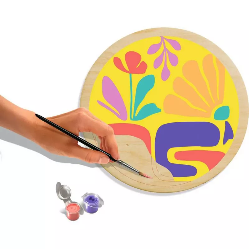 Puzzelset Ravensburger CreArt Wooden - Organic Vibrations, houten creatieve puzzelset