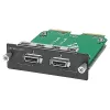 HPE – uitbreidingsmodule – lokaal verbindingsmodule – uitbreidingsmodule – 10GBase-CX4 x 2 – voor HPE – 5120-24, 5120-48, 5500-24, 5500-48