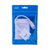 Savio CL-27B videokabeladapter 0,1 m HDMI Type-A (standaard) VGA (D-Sub) wit