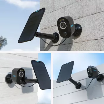 Reolink Argus Series B330 Wi-Fi-beveiligingscamera zwart 5MP (2880x1616), batterijgevoed, IP65-weerbescherming, nachtzicht in kleur, intelligente detectie