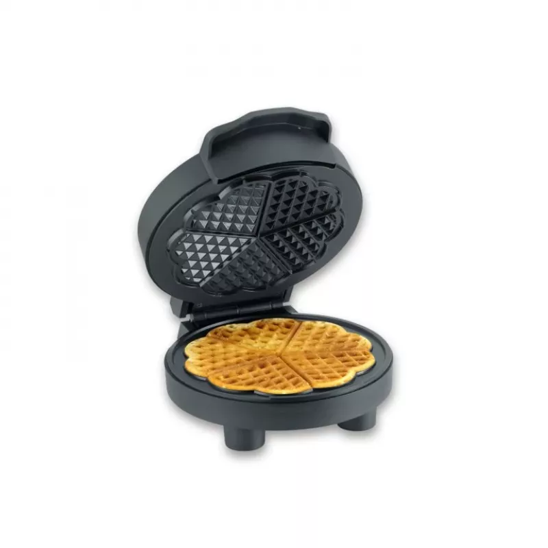 Wafelijzer Severin WA 2116 1000 W zwart hartvorm