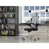 Bureaustoel top e shop DORY SZARY — gevoerde zitting, netrugleuning, 650×620 mm, hoogte tot 122 cm