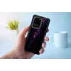 Hoes iKins voor Samsung Galaxy S20 Ultra – zwart Milky Way-finish
