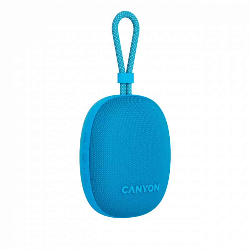 Canyon OnMove 12 - draagbare Bluetooth v5.3 luidspreker - 5W - TWS - IPX7 - 12 uur - USB-C opladen