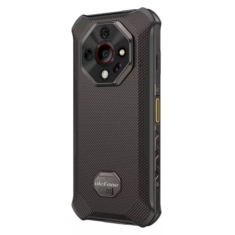 Smartphone UleFone Armor X16 6,1 inch 128 GB zwart, energie-efficiëntieklasse A