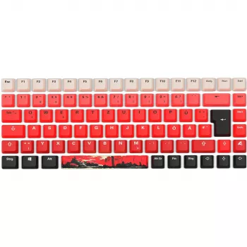 Mechanisch gaming-toetsenbord Sharkoon SKILLER SGK50 S3 rood/zwart met RGB-verlichting