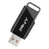 PNY Attaché X, 32 GB, USB Type-A, 3.2 Gen 1 (3.1 Gen 1), 130 MB/s, dia, zwart