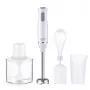 Adler AD 4620 staafmixerset, 800 W, 2 snelheden, 450 ml hakker, 750 ml maatbeker, garde, wit