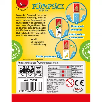 Der Plumpsack geht um, memoryspel