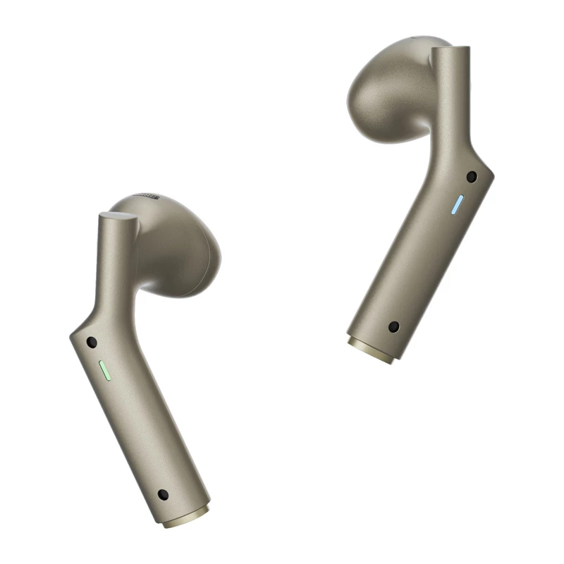 In-ear-vertaler Timekettle W4 AI goud — simultaanvertaal-oordopjes