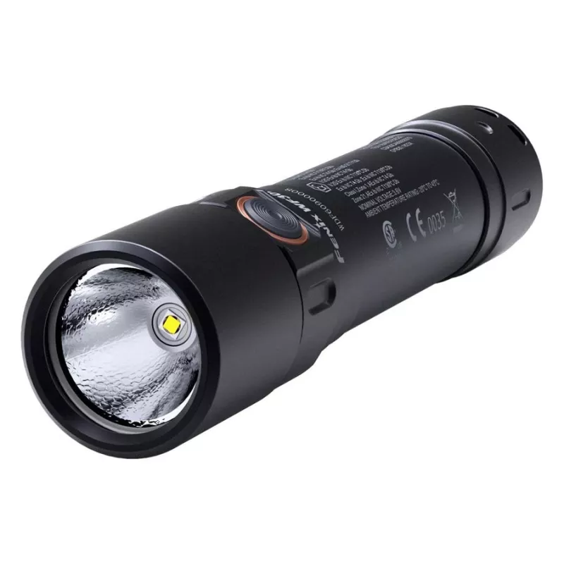 Hoofdlamp Fenix WF30RE zwart LED IP68 120h batterijduur